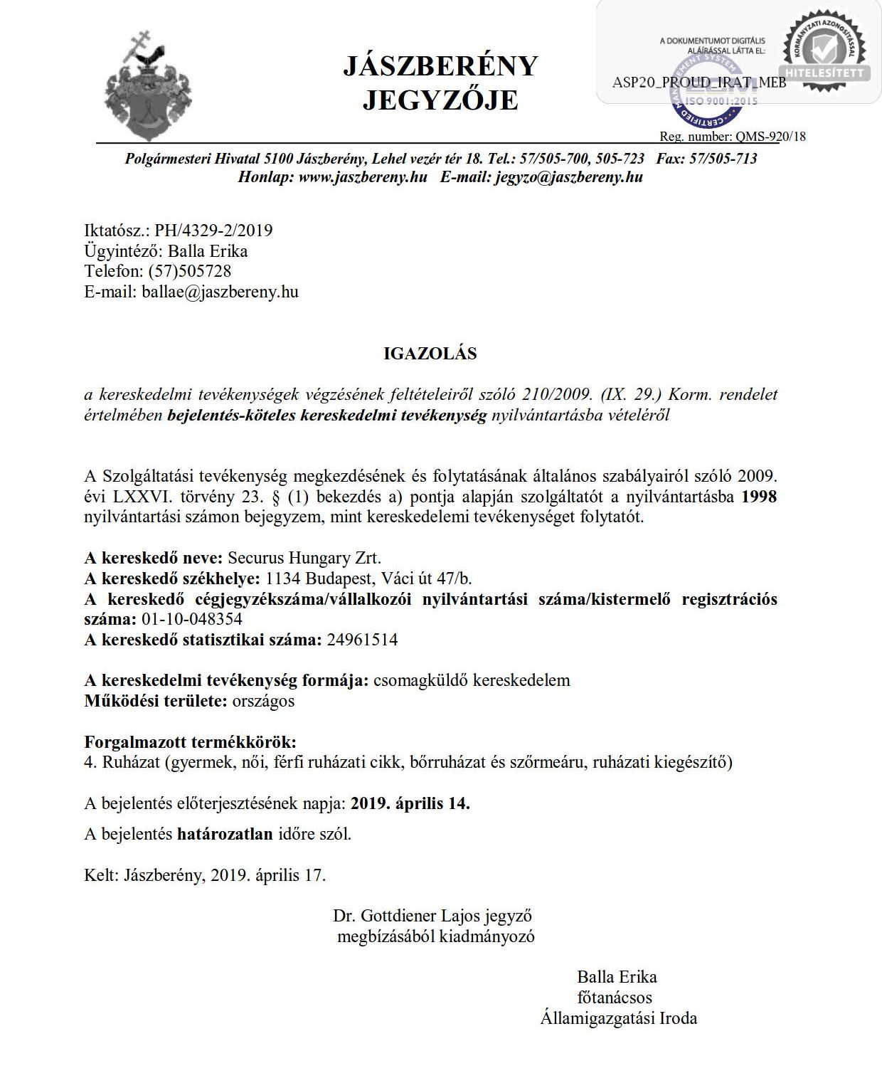 20190423 kereskedelmi tevekenyseg